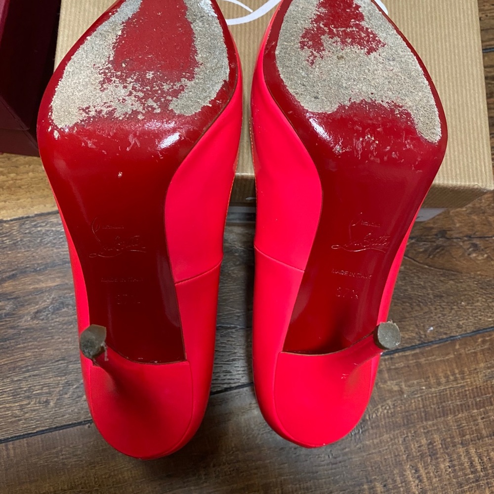 Christian Louboutin patent leather heels